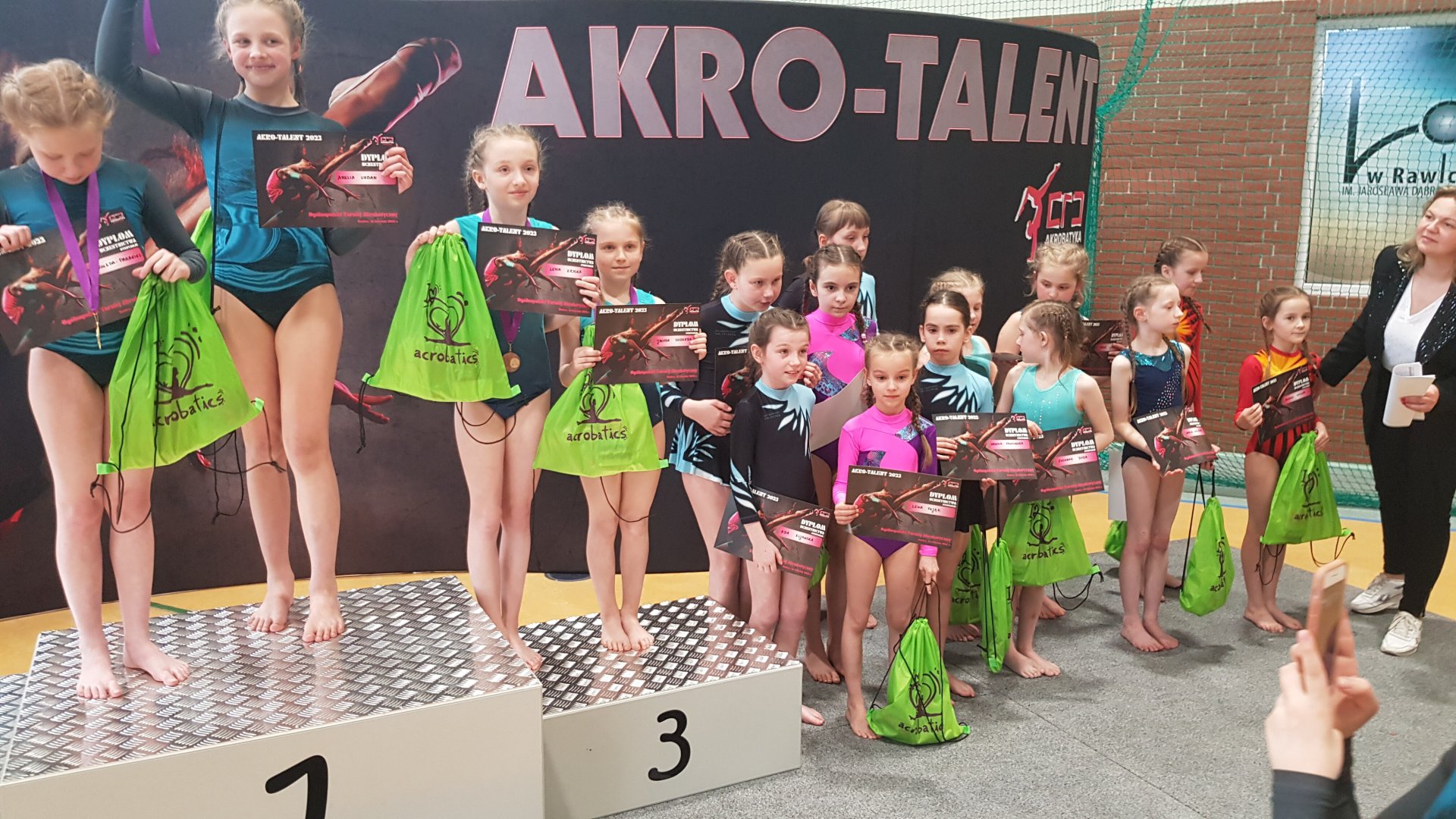 Ogólnopolski Turniej Akrobatyczny AKRO - TALENT 2023 Rawicz 23.04.2023